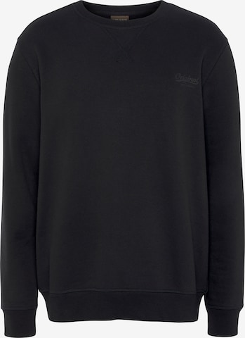 Man's World Sweatshirt in Schwarz: Vorderseite