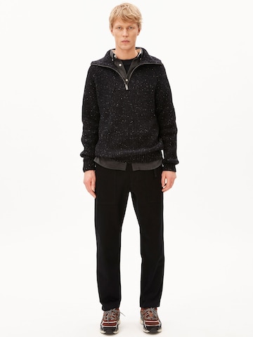 ARMEDANGELS Troyer TWEED in Schwarz