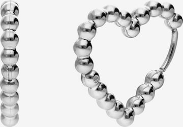 Lucardi Oorbellen in Zilver: voorkant