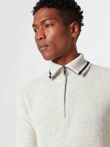 TOM TAILOR Pullover in Grau