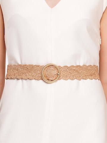 AVANT-GARDE PARIS Gürtel 'Cesira' in Beige