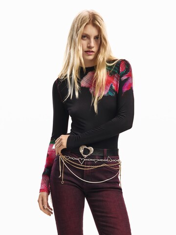 Desigual Тениска в черно