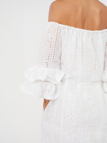 Crās Kleid 'Ita' in Weiß