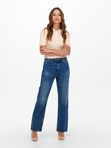 JDY Regular Jeans 'Dichte' in Blau