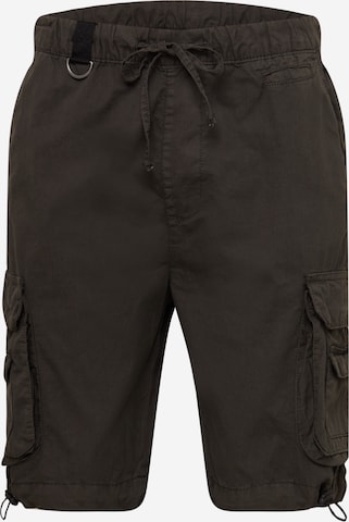 Urban Classics Брюки-карго в Черный: спереди
