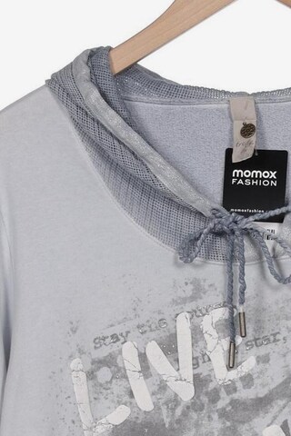Tredy Sweatshirt & Zip-Up Hoodie in XXL in Grey