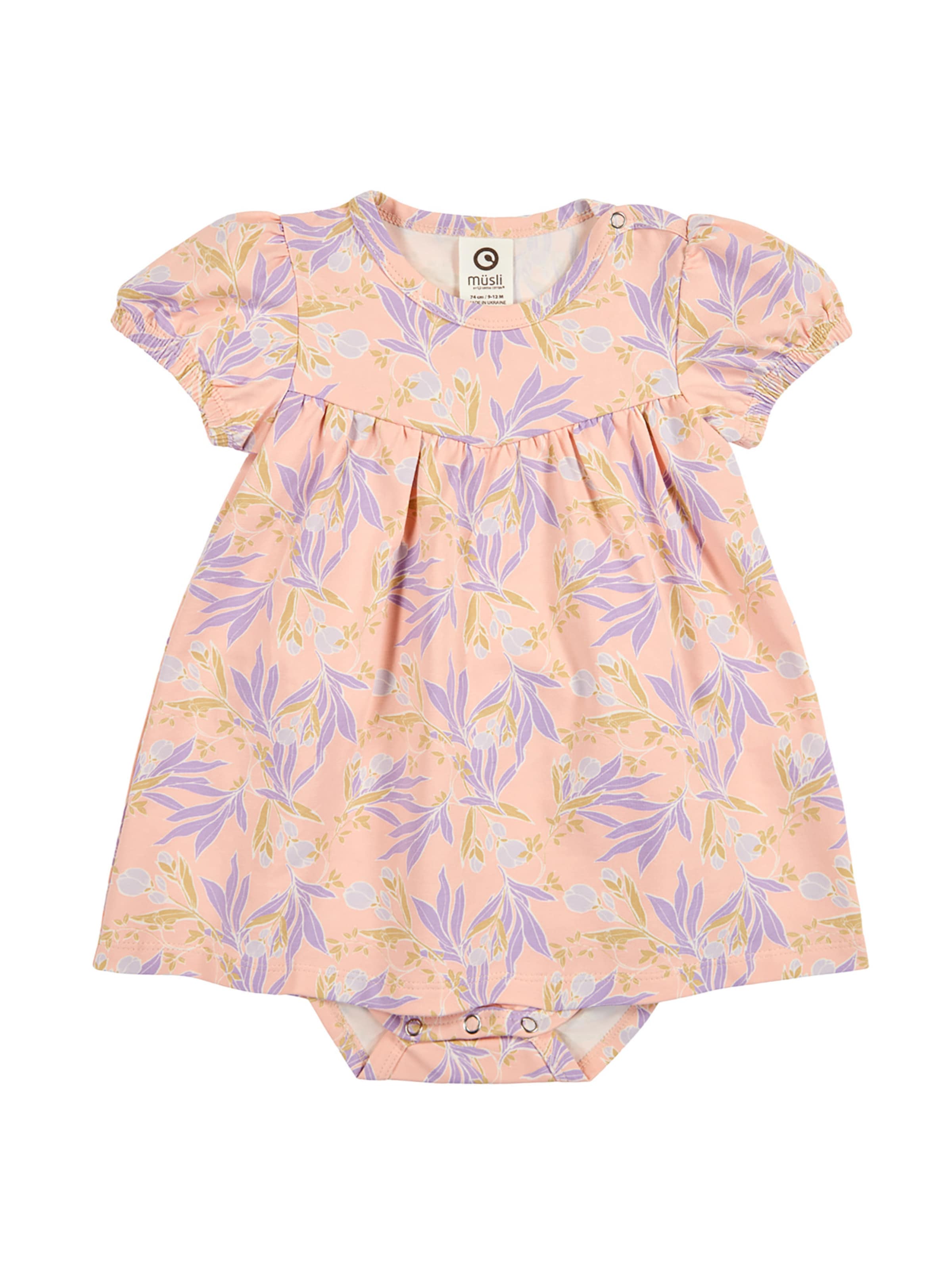 Müsli by GREEN COTTON - Vestido en Mezcla de colores: frente