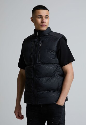 Alessandro Zavetti - Chaleco 'Sandrelli' en negro: frente