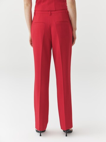 TATUUM - Regular Calças em vermelho