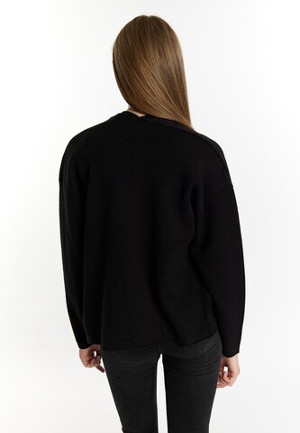 MYMO Knit Cardigan 'Biany' in Black