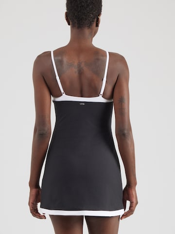 Abercrombie & Fitch Športové šaty 'SCULPTLUX SWEETHEART' - Čierna