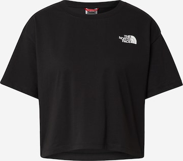 THE NORTH FACE - Camisa funcionais em preto: frente