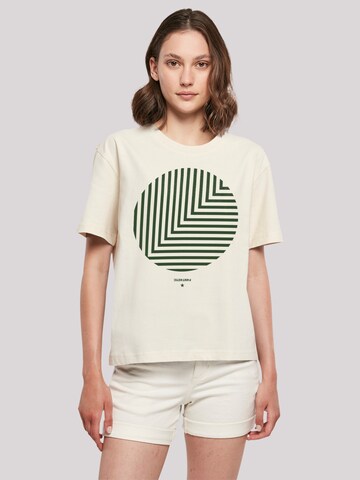 F4NT4STIC T-Shirt 'Geometrics' in Beige