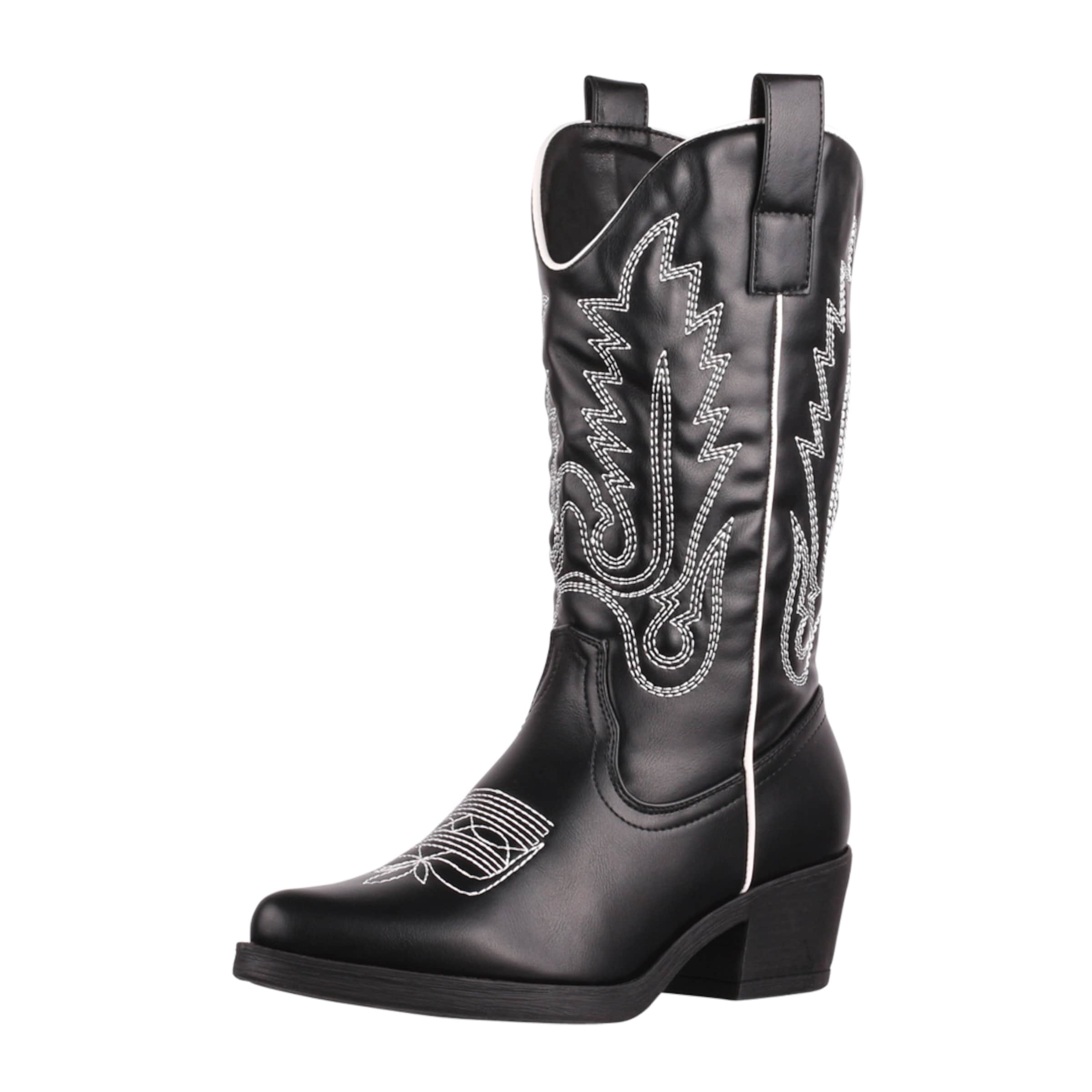 Elara Cowboystiefel in 36 in schwarz, Produktansicht