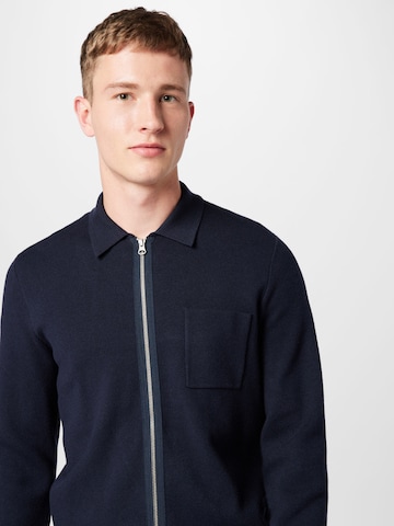 Samsøe Samsøe Regular fit Knit cardigan 'Guna' in Blue