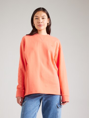 Superdry Sweatshirt 'Studios' in Oranje: voorkant
