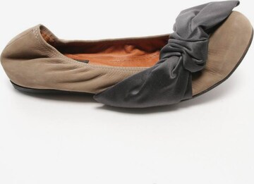 Lanvin Flats & Loafers in 37 in Brown: front
