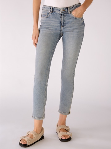 OUI Skinny Jeans in Grijs: voorkant