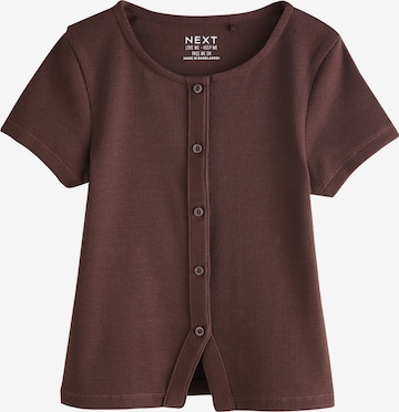 Next - Casaco de malha em castanho: frente