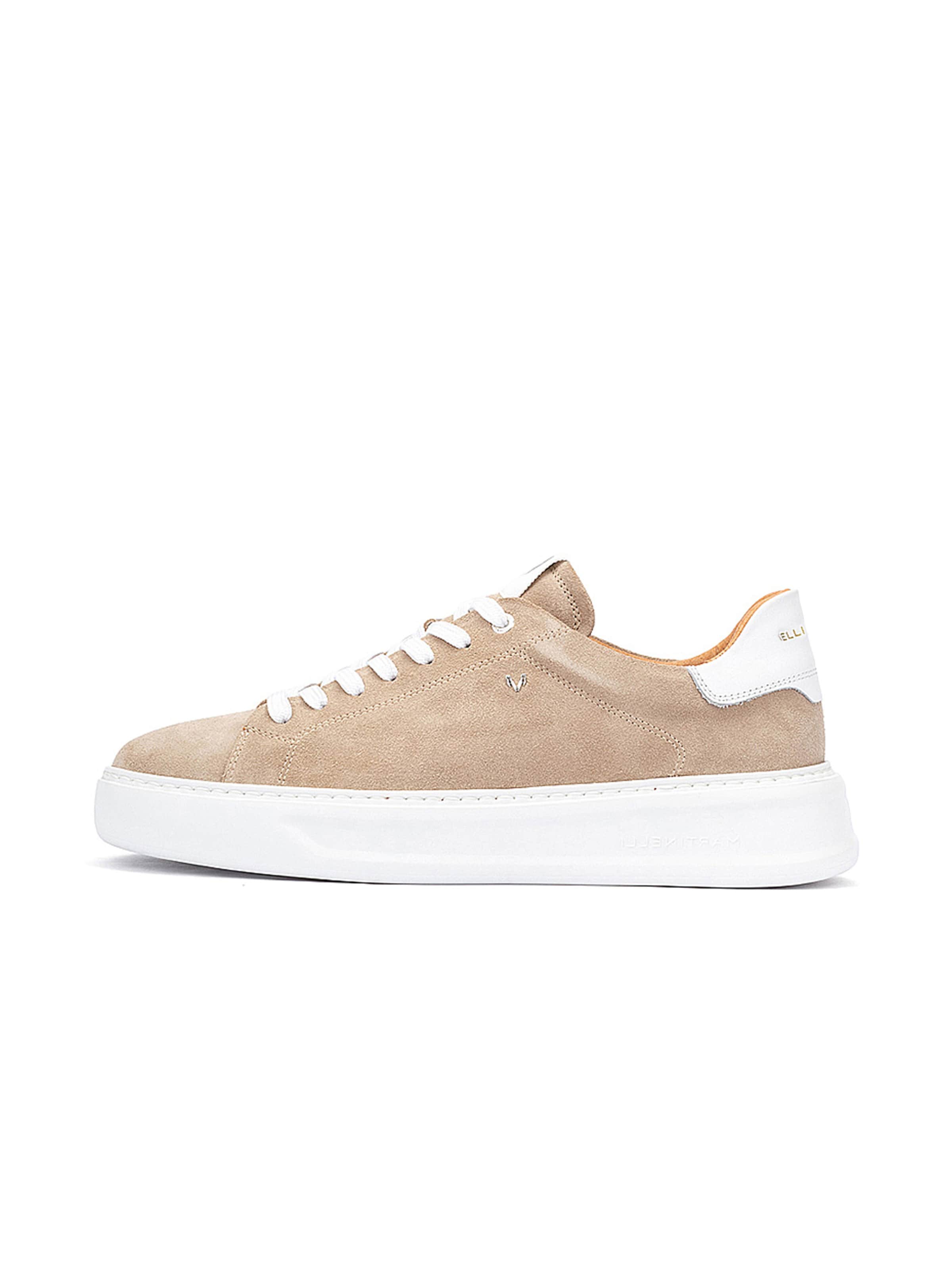 Sneaker low de la Martinelli pe bej: față