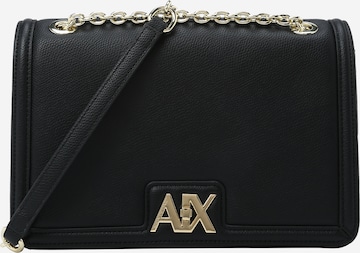 Sac à bandoulière ARMANI EXCHANGE en noir : devant