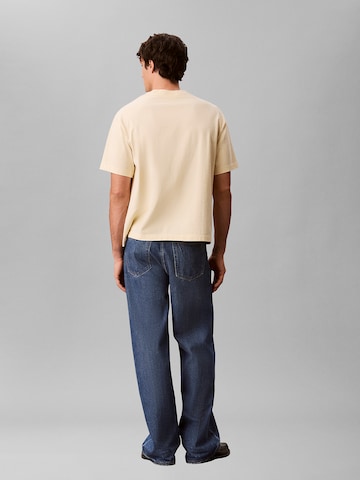 T-Shirt Calvin Klein Jeans en jaune