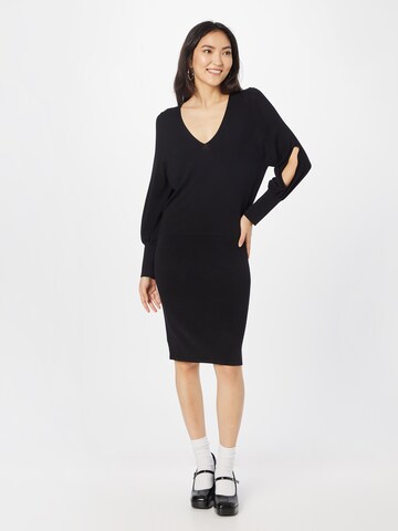 ESPRIT Knitted dress in Black