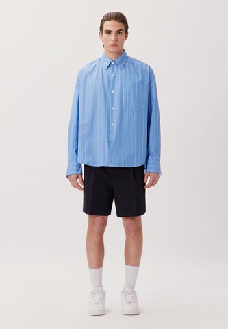 Coupe regular Chemise 'Studio' Studio Seidensticker en bleu