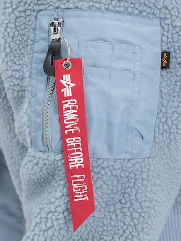 ALPHA INDUSTRIES Флисовая куртка 'MA-1 VF' в Синий