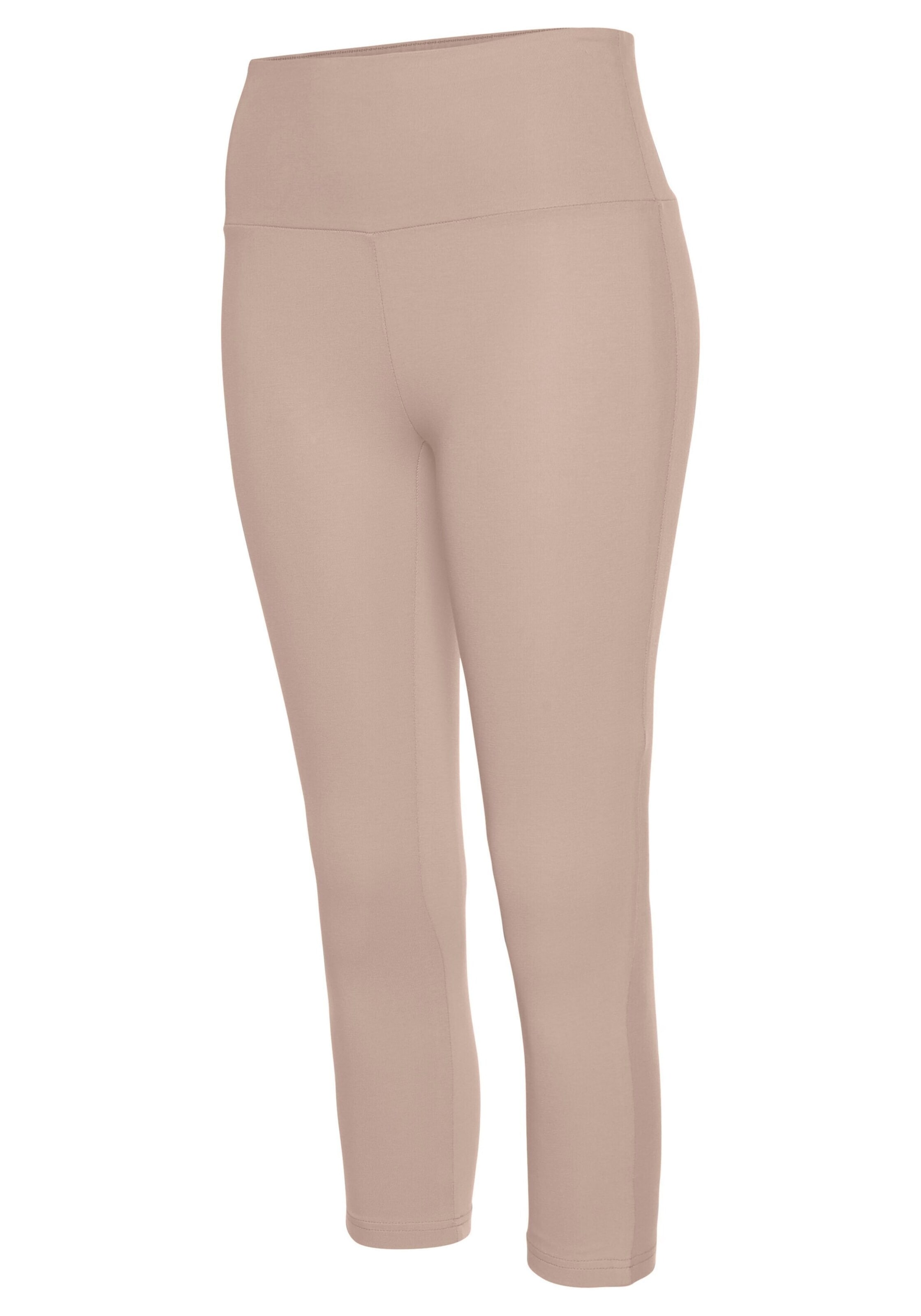LASCANA Slimfit Leggings i beige