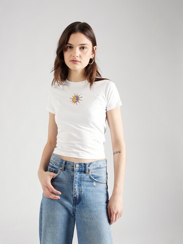 T-shirt 'Ying Sun' Iriedaily en blanc : devant