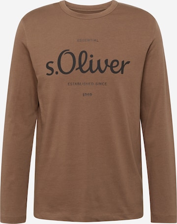 s.Oliver Shirt in Braun: predná strana