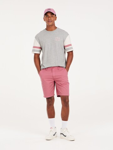 PROTEST Regular Hose 'PRTCOMIE' in Pink