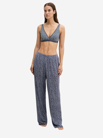 Pantalon de pyjama ' Loungewear-Styles ' Marc O'Polo en bleu : devant
