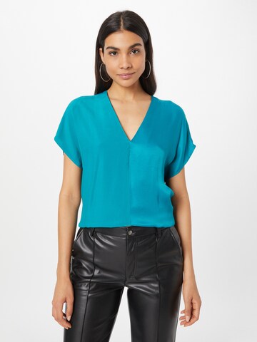 Sisley Blouse in Blue: front