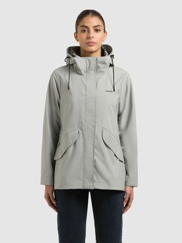 khujo Between-Season Jacket 'SANG2' in Grey: front