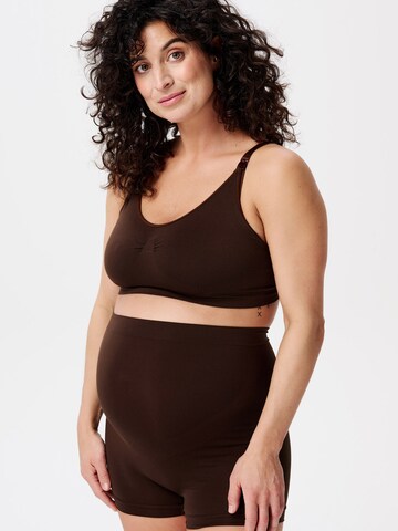 Noppies Bralette Nursing bra 'Hura' in Brown: front