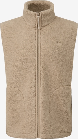 Gilet QS en beige : devant