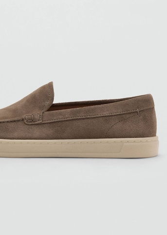 MANGO MAN Moccasins 'Easy' in Brown