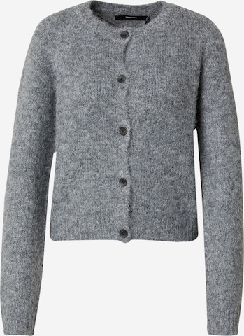 VERO MODA - Cárdigan 'VMNOVAH' en gris: frente