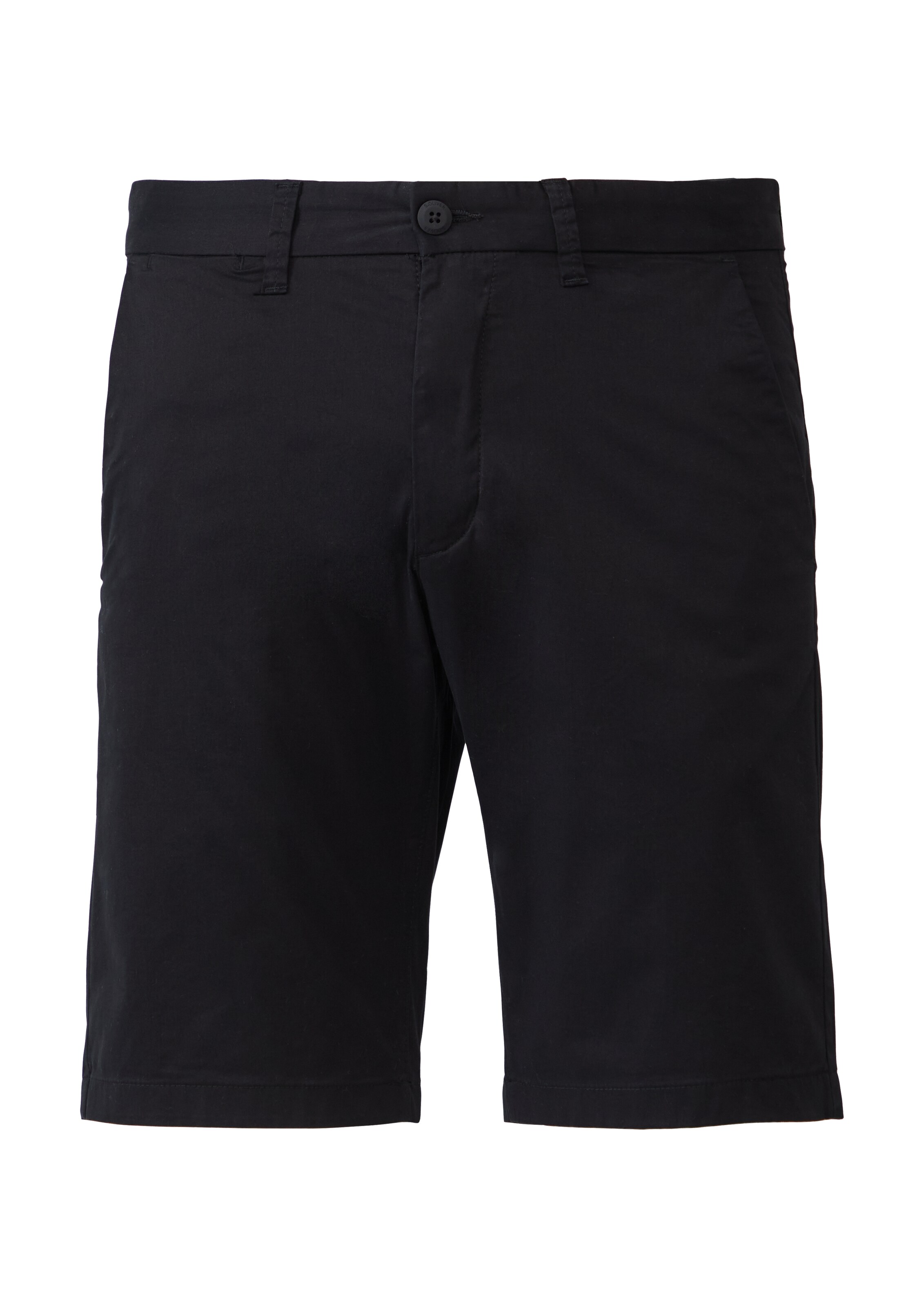 s.Oliver BLACK LABEL Regular Chino in Zwart: voorkant