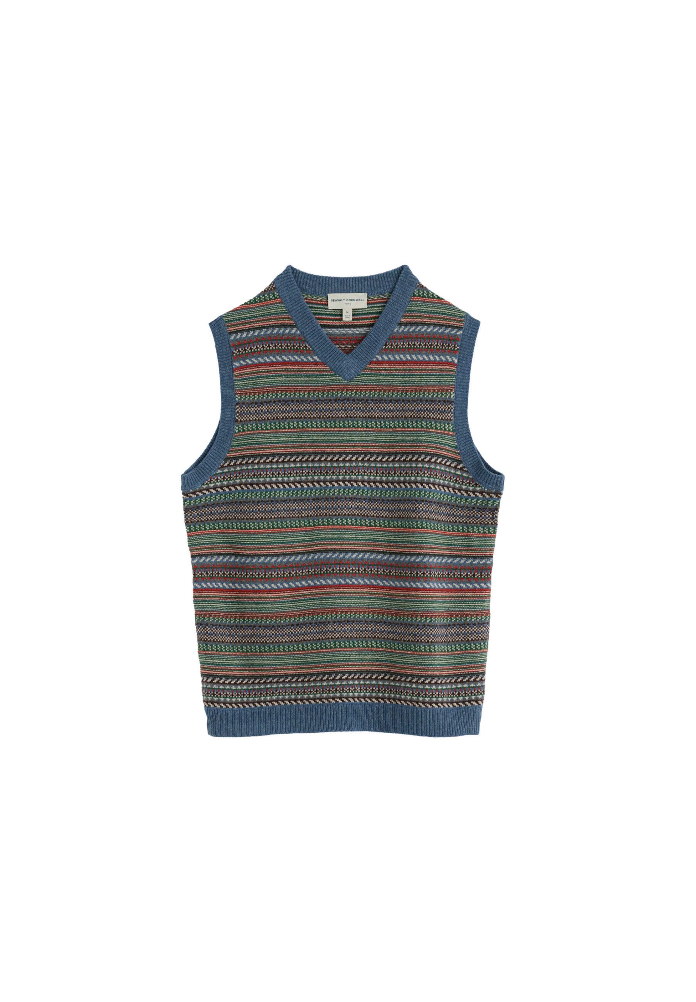 Gilet Seasalt Cornwall en mélange de couleurs : devant
