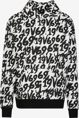 19V69 ITALIASweater majica 'Quentino' - bijela boja: prednji dio