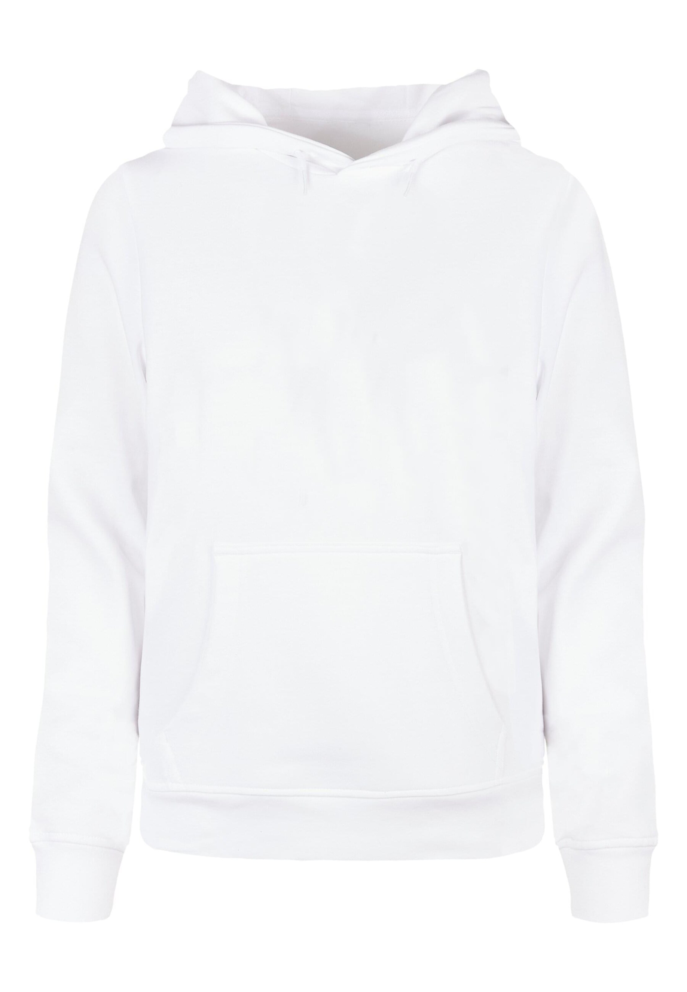 Merchcode Sweatshirt 'Spring Vibes Only' in Wit: voorkant