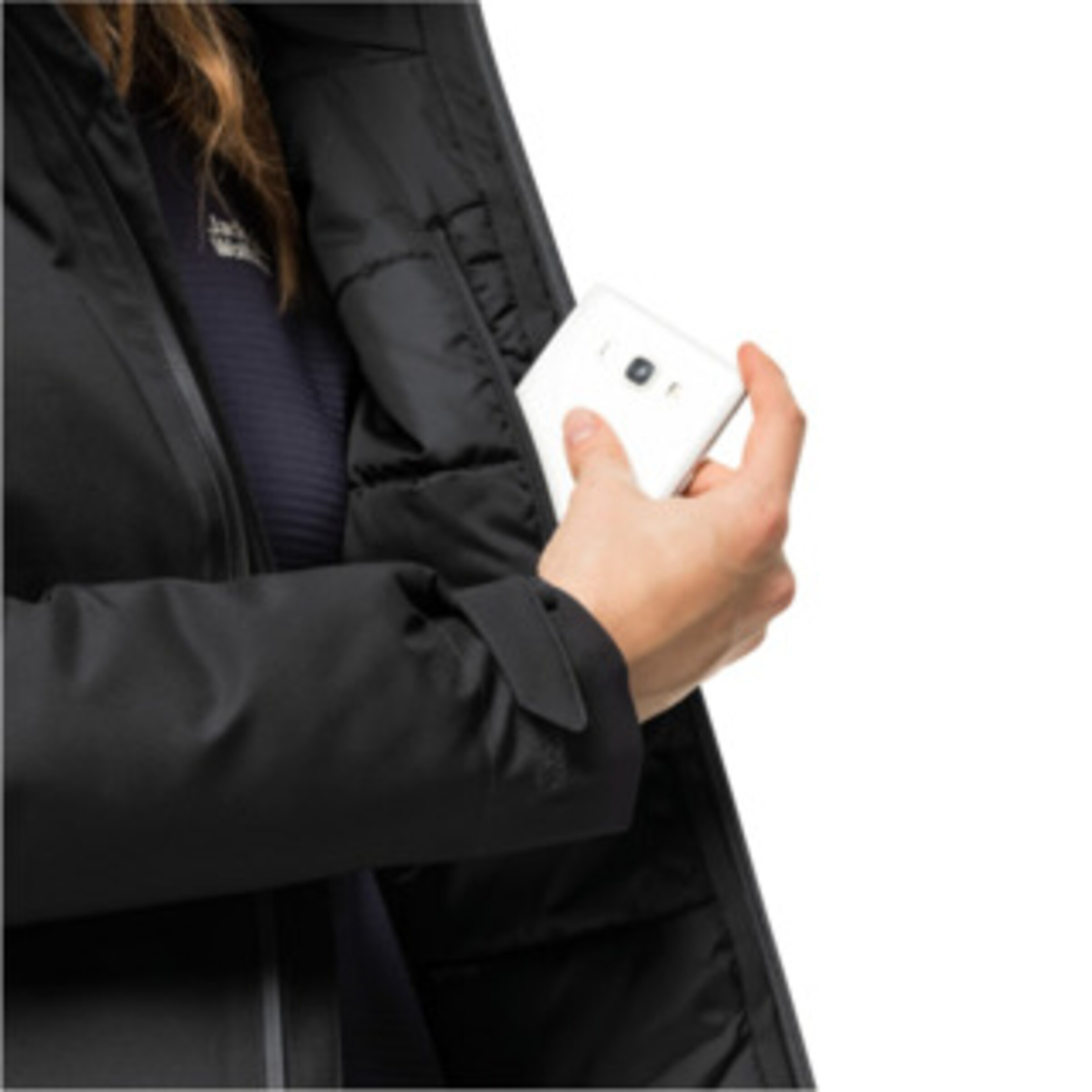 JACK WOLFSKIN Outdoorjacke in Schwarz