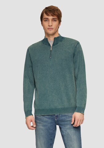 QS Sweater in Green: front
