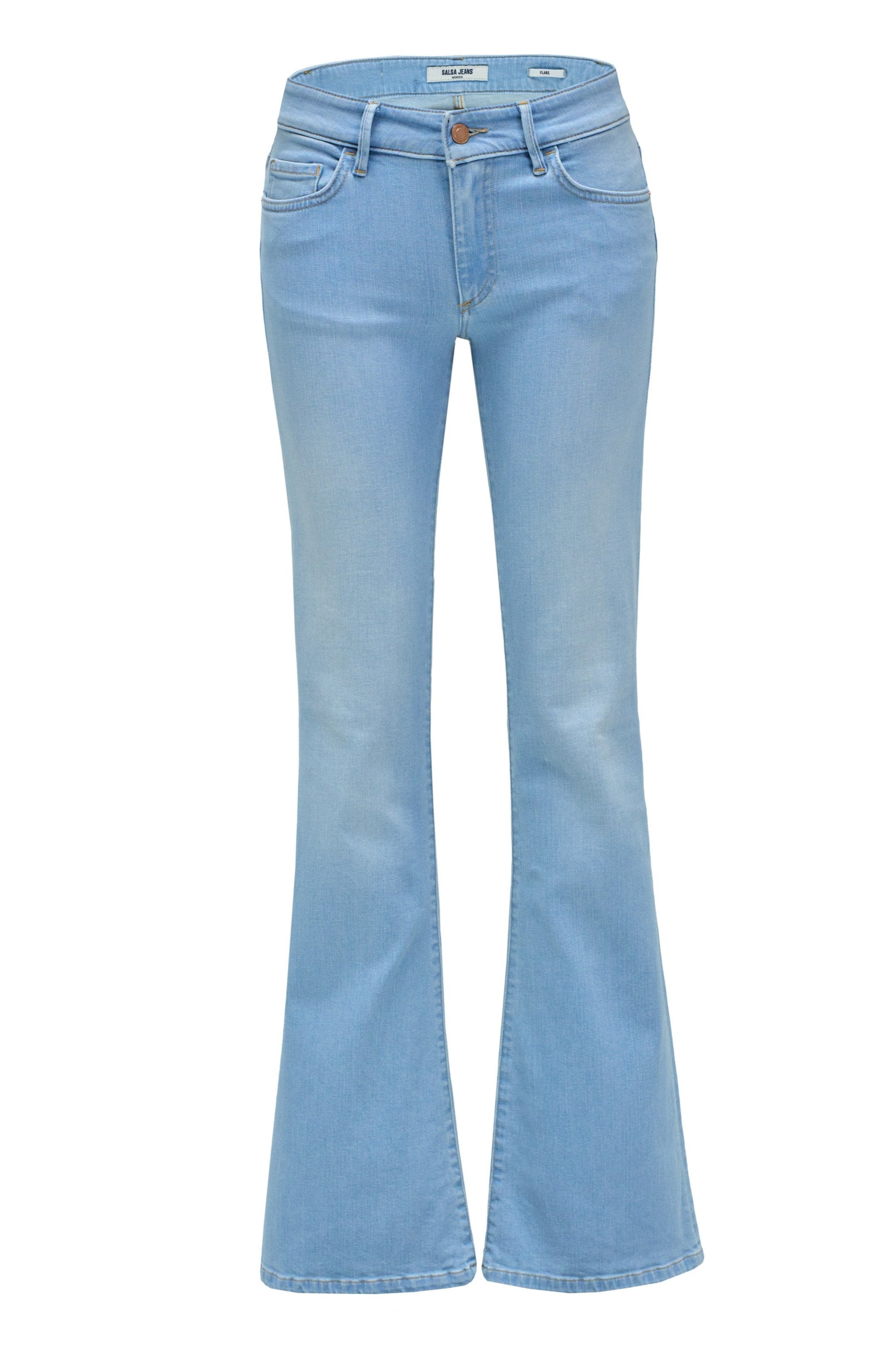 Salsa Jeans Flared Jeans 'Wonder' in Blauw: voorkant