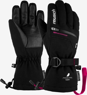 REUSCH Athletic Gloves 'Lando R-TEX® XT Junior' in Black: front