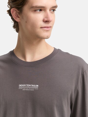 T-Shirt TOM TAILOR DENIM en gris