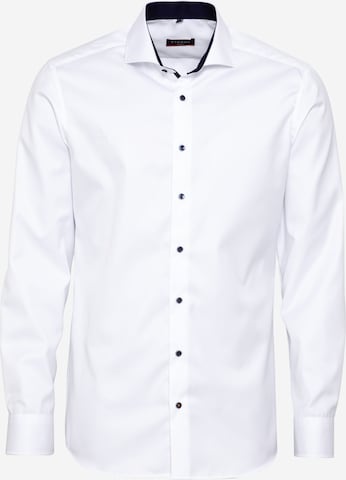 balta ETERNA Priglundantis modelis Marškiniai: priekis
